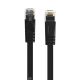 2. Orico PUG-C7B CAT7 10 Gbit/s RJ45 Ethernet-Netzwerkkabel Internet LAN Flach 10 m - Schwarz