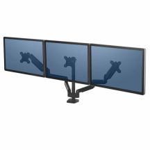 Fellowes Ergonomics 3-Monitor-Arm – Platinum-Serie