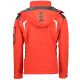 2. Geographical Norway Techno MEN 056 BS3 Herren Sportjacke mit verstellbarer Kapuze, wasserdicht, rot (WU1060H/GN)
