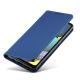 8. Magnet Kartenetui für Samsung Galaxy A12 5G Tasche Brieftasche Kartenhalter Blau