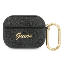 Guess 4G Script Metal Collection Schutzhülle für AirPods Pro – Grau