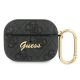 Guess 4G Script Metal Collection Schutzhülle für AirPods Pro – Grau