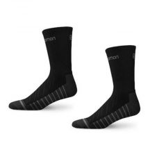 Salomon Life Socken 2er-Pack 16023-SCHWARZ/GRAU