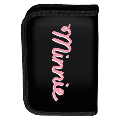 2. PASO x Minnie Mouse schwarzes Schulmäppchen ohne Schulzubehör - DM23VV-P001BW