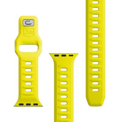 13. 3mk Silikon- Watch für Apple Watch 38/40/41 mm – Gelb