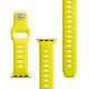 13. 3mk Silikon- Watch für Apple Watch 38/40/41 mm – Gelb