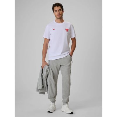3. Herren-Baumwoll-Fächer-T-Shirt 4F 4FRSS26TTSHM4203-10S