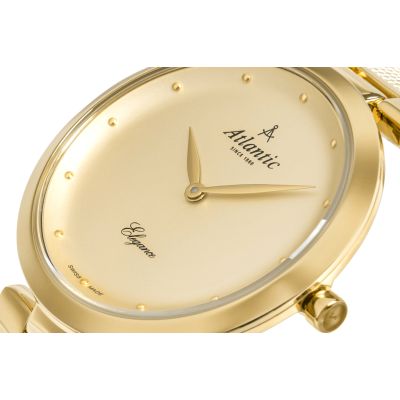 4. Atlantic Elegance Damenuhr 29036.45.31MB + Box