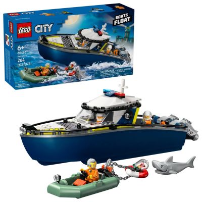 23. LEGO CITY 60456 Verfolgungsjagd mit Polizeiboot