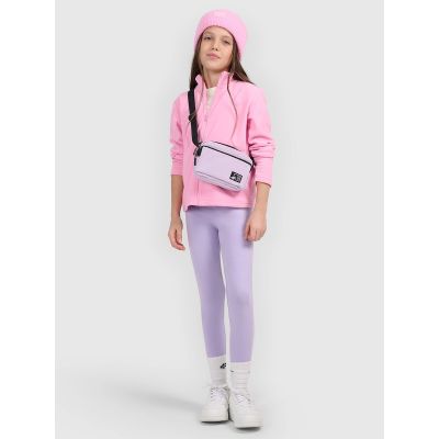 6. Normales Fleece ohne Kapuze für Mädchen 4F 4FJRSS26TFLEF507-56S