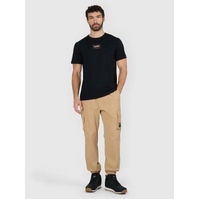 4. Herren-T-Shirt mit Aufdruck, regulär, Größe 4F 4FRAW25TTSHM3377-20S