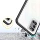 6. Klare 3in1 Hülle für Samsung Galaxy A03s (166) Rahmen Gel Cover schwarz