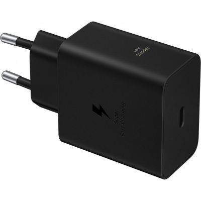 Samsung EP-T6010NBEGWW 60W 3A USB-C Wandladegerät – Schwarz