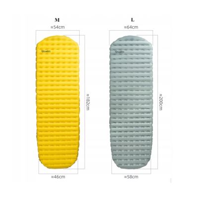2. Qunature selbstaufblasende Matratze grau L 200x64x8cm