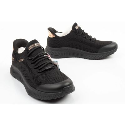 7. Skechers Damen Bobs Squad 4 Slip-In Sportschuhe