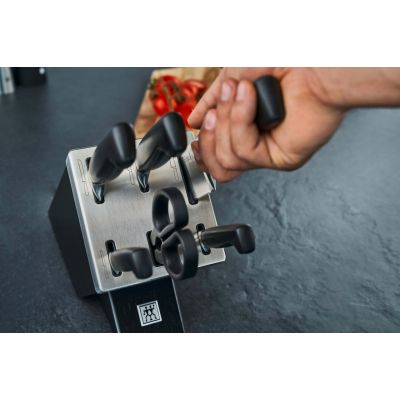 14. ZWILLING Four Star 35145-007-0 Selbstschärfendes Messerset, 7-teilig, Schwarz