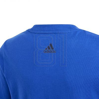 5. adidas Essentials Linear Logo Cotton Tee Jr IB4090