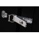 2. Digitus Unique 19" 12U 600x600 Wand-Netzwerkschrank, Glastür, schwarz, segmentiert, faltbar, 100 kg