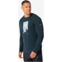 Herren-Langarmshirt SUPER.NATURAL M 2 Pitch LS marineblau