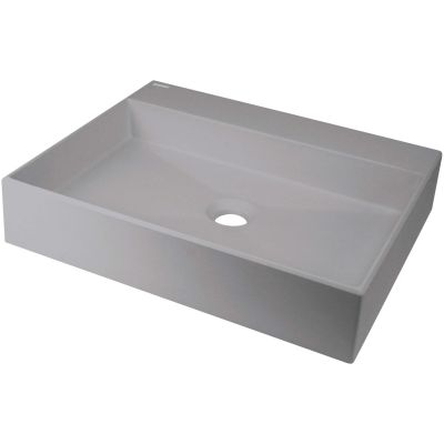 Granit-Waschbecken mit Armaturenplatz – 500 x 400 mm