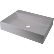 Granit-Waschbecken mit Armaturenplatz – 500 x 400 mm