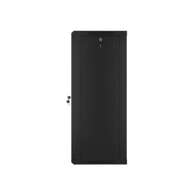 9. Lanberg WF01-6422-10B Rack-Schrank (22 HE; 1082 mm / 600 mm / 450 mm; Wandmontage; aufklappbar; 19 Zoll; schwarz)