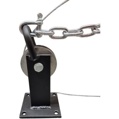 4. Taschenaufhänger mit Rolle