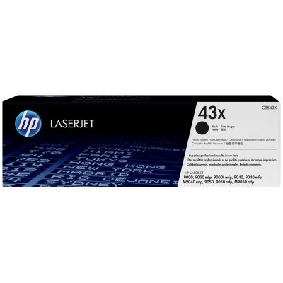 11. Originale schwarze HP 43X LaserJet XL Tonerkartusche
