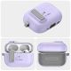 4. Tech-Protect Slim Hook Case mit Karabiner für Apple AirPods Pro 1/2 – Lila