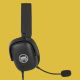 4. GAMIAC HS71 Kabelgebundenes Gaming-Headset mit Kopfbügel, USB Typ-C, Schwarz