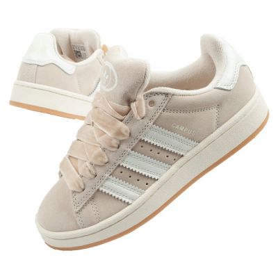 Adidas Damen-Sportschuhe Campus 00s Leder-Sneaker beige