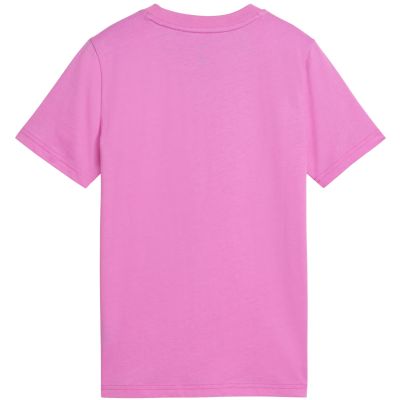 3. Puma ESS T-Shirt mit zentriertem Katzenlogo für Kinder, pink, 692972 74
