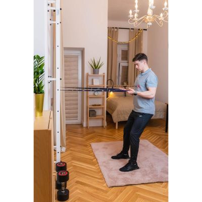 5. TURNBANK AUS HOLZ UND METALL 700W