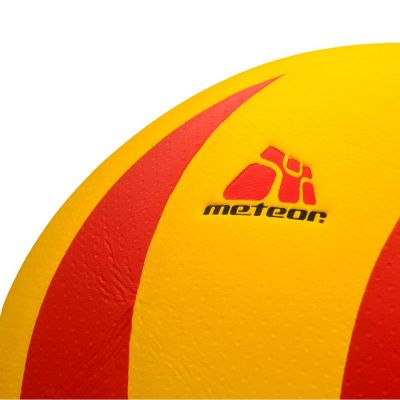 Meteor Nex Volleyball in rot-gelb
