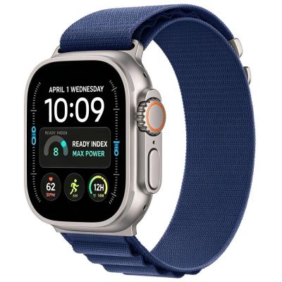 2. Tech-Protect Nylon Pro Armband für Apple Watch 44 / 45 / 46 / 49 mm – Marineblau
