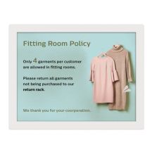 Philips 13BDL4150IW Digital Signage Flachbildschirm 33 cm (13") Wi-Fi UXGA Weiß Eingebauter Prozessor Android 11 24/7