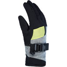 VIKING Forter Ski Kinder-Skihandschuhe, schwarz und grau, Größe 3