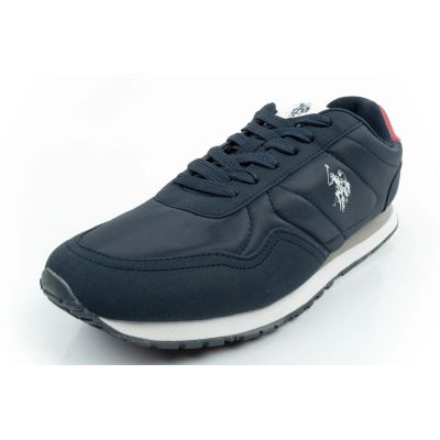 3. US Polo Assn Sportschuhe, Sneaker für Herren, modisch und bequem, marineblau