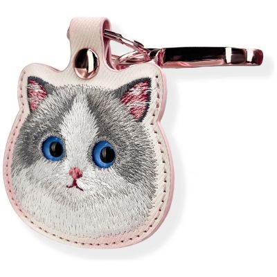 3. Nimmy Big Eyed Pet 2.0 Katzen-Tracker-Hülle, Rosa
