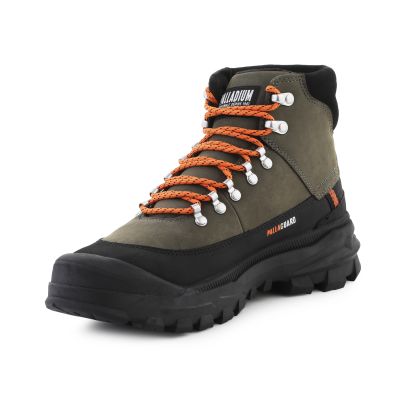 3. Palladium PALLARIDER THINS WP+ 79540-361-M Olive Night/Black