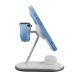 6. Puro Mag Station Qi2 3-in-1 Kabelloses Ladegerät Kompatibel mit MagSafe - Weiß