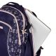 11. Herlitz Ultimate Blossom Schulrucksack, beige, marineblau, Polyester