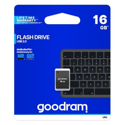 2. GoodRam Piccolo UPI2-0160K0R11 USB-Stick (16 GB; USB 2.0; schwarz)