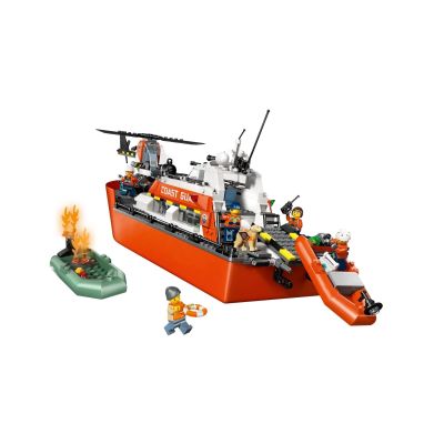 4. LEGO CITY 60504 Rettungsboot und Hubschrauber der Küstenwache