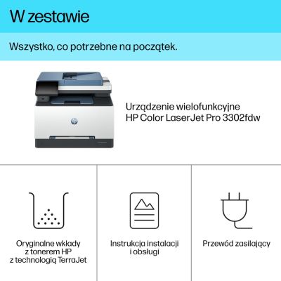10. HP Color LaserJet Pro 3302fdw All-in-One-Drucker