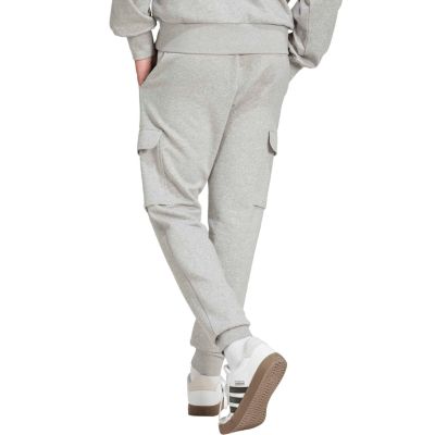 3. adidas Essentials Feelcozy Cargo Herrenhose Hellgrau JE3823