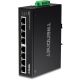 5. TRENDnet Industrie Switch 8 Port Fast Ethernet L2 DIN-Schiene