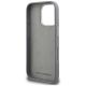 7. Karl Lagerfeld FW Grained Karl & Choupette Heads Pins Hülle für iPhone 16 Pro - Grau