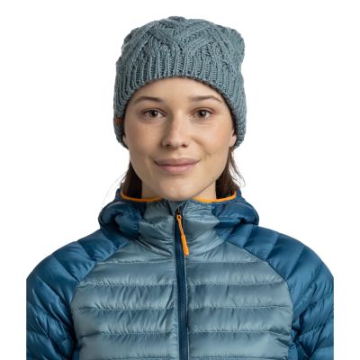 3. Buff Knitted Fleece Caryn Beanie 13674377010 Grün One Size