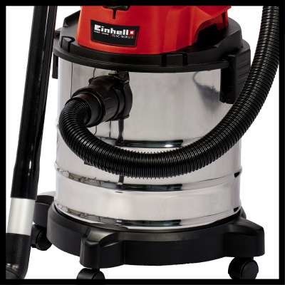 13. EINHELL TC-VC 18/20 Li S Solo Werkstattsauger 2347130 (silber)